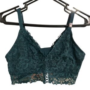 Victoria's Secret Teal Lace Bralette